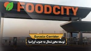 فودسیتی شرکت توسعه محور شمال به جنوب اوراسیا حمل بار به روسیه حمل بار از روسیه