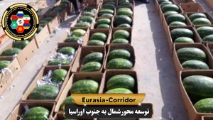 حمل بار هندوانه به روسیه شرکت توسعه محور شمال به جنوب اوراسیا حمل بار به روسیه حمل بار از روسیه 